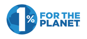 Das Logo von 1% for the Planet