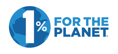 Das Logo von 1% for the Planet