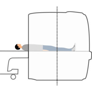MRT-Position-Knie